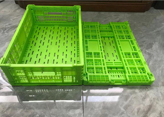 Gemüsefrucht-zusammenklappbare Plastikkisten des Laden-20kg