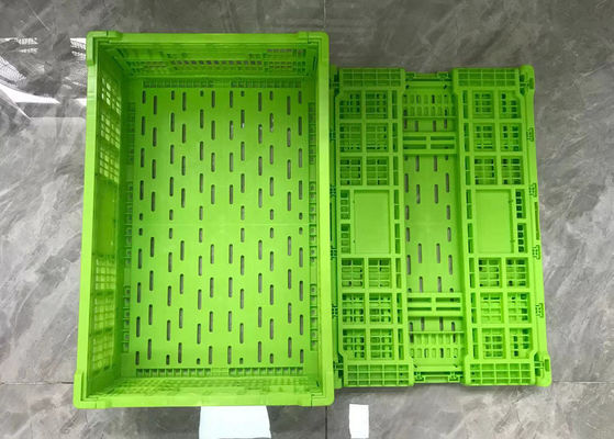 Gemüsefrucht-zusammenklappbare Plastikkisten des Laden-20kg