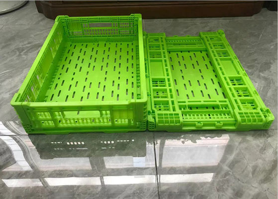 Faltbare Mesh Wall Turnover Plastic Storage-Kisten für Gemüsefrüchte