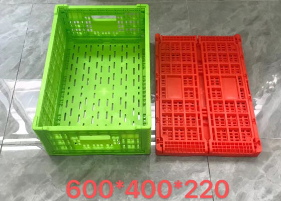 Plastikspeicherfrucht-Gemüse-Transport-Korb-Kiste für Supermarkt