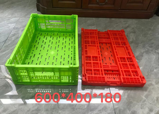 Plastikspeicherfrucht-Gemüse-Transport-Korb-Kiste für Supermarkt
