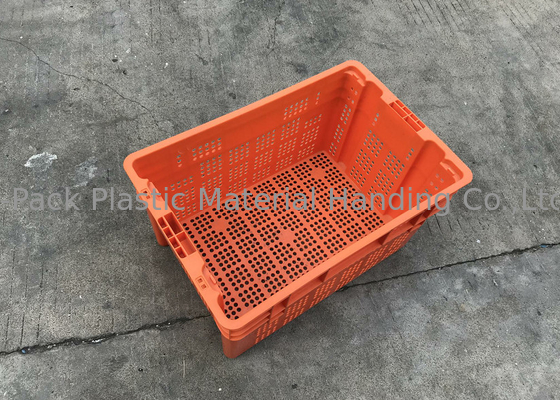 Gelüftete nistbare stapelnde Plastikkisten für Höhe Frucht-Mesh Structures 120mm