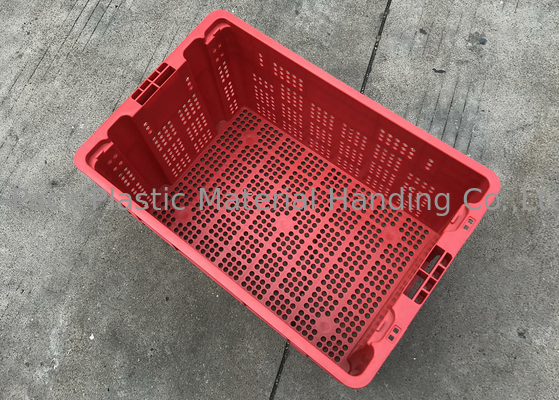 Gelüftete nistbare stapelnde Plastikkisten für Höhe Frucht-Mesh Structures 120mm