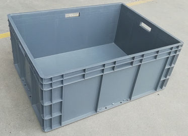 Belastbarkeit 45kg der großes Volumen-stapelbare Jungfrau-Plastikbehälter-800*600*340 Millimeter